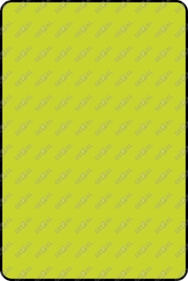 Blanco bord rechthoek Groen fluor (staand)