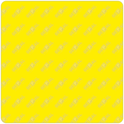 blanco bord vierkant Geel