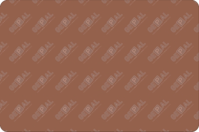 Blanco bord rechthoek Bruin (liggend)