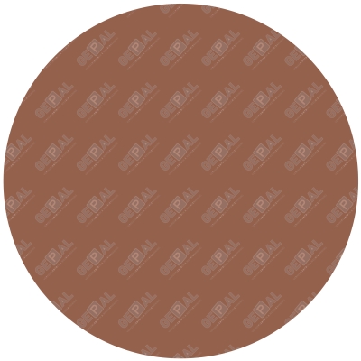 Digiprint bord rond Bruin