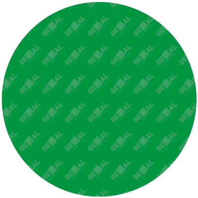 Blanco bord rond Groen