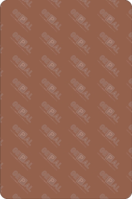 Blanco bord rechthoek Bruin (staand)