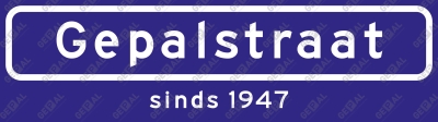 Straatnaamkoker 2 regels