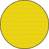Blanco bord rond Geel fluor