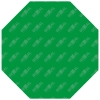 Blanco bord achthoek Groen