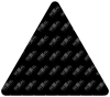 Blanco bord driehoek Zwart